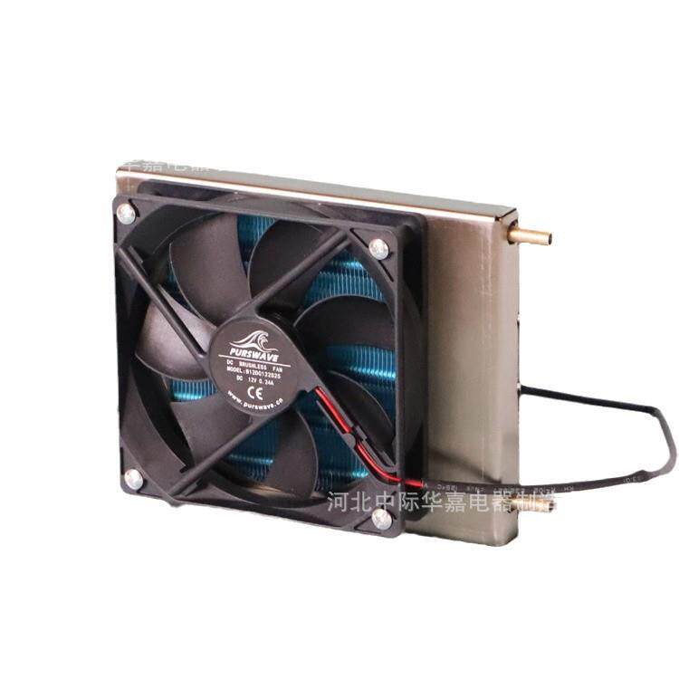 DN1X120宝塔头微型冷凝器迷你散热器铜管翅片风冷蒸发器小换热器