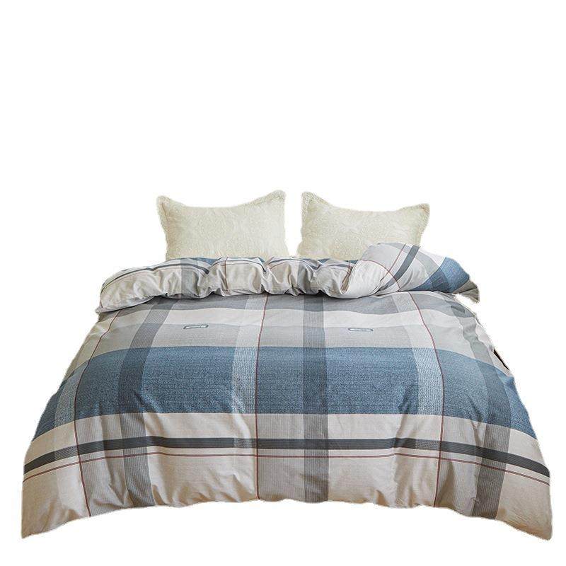 纯棉被套单件150x200cm单人全棉被罩床上用品北欧简约风,床上用品,学生床品套件,淘宝优惠券,粉丝福利购,淘宝优惠卷