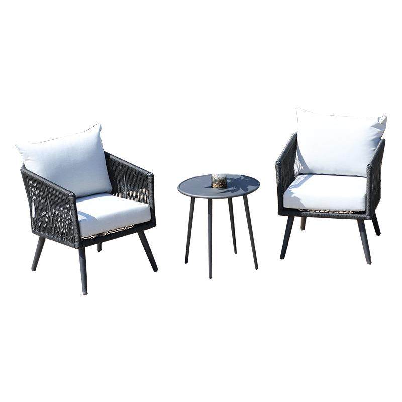 创意北欧户外阳台藤编沙发休闲藤椅花园庭院露天室外编绳茶几家具,住宅家具,户外沙发,淘宝优惠券,粉丝福利购,淘宝优惠卷