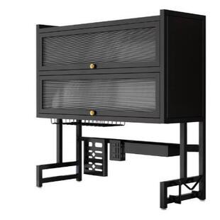 厨房水槽置物架台面碗柜免打孔防尘沥水架多功能放碗架盘架收纳