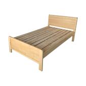 苏州永达简易家用1.2米单人加固实木床学校宿舍1.5米双人儿童床