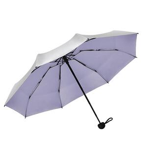 超轻防晒伞便携口袋伞晴雨两用钛银遮阳伞防紫外线迷你五折胶囊伞