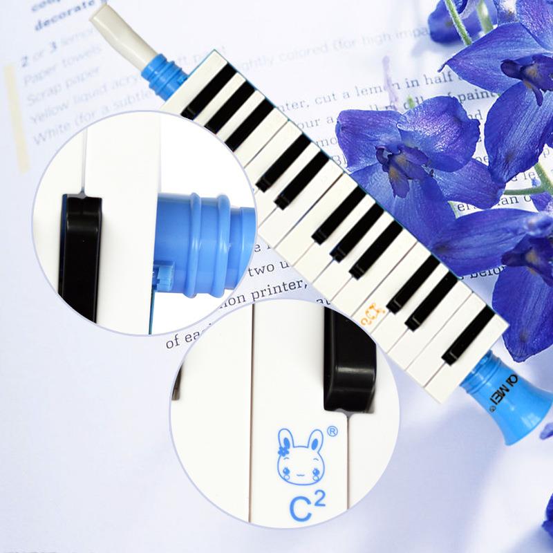 口风琴/奇美27键7蓝色口琴/管风风琴/2键管风琴/外贸风奇美、QI出