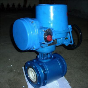 DN125 耐腐蚀陶瓷球阀 电动陶瓷球阀 10C Q941TC