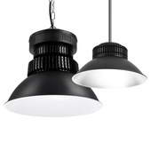 鳍片工矿灯led厂房灯防水超亮100w150w200w工厂灯工业仓库吊灯