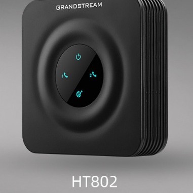 Grandstream潮流 1/2FXS模拟语音网关HT801HT802单口双口内线分机