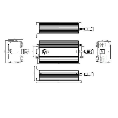 TPS-1000W电子镇流器100-264V
