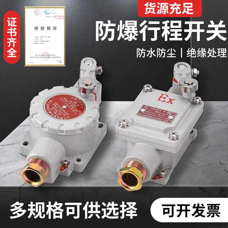 防爆行程开关限位B型DLXK LX5-15B/5d脚踏双踏柱塞lx5-D滚轮Z EX