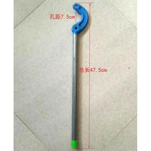 摇井泵手压泵压把手柄空心铁棒压杆摇水器配件