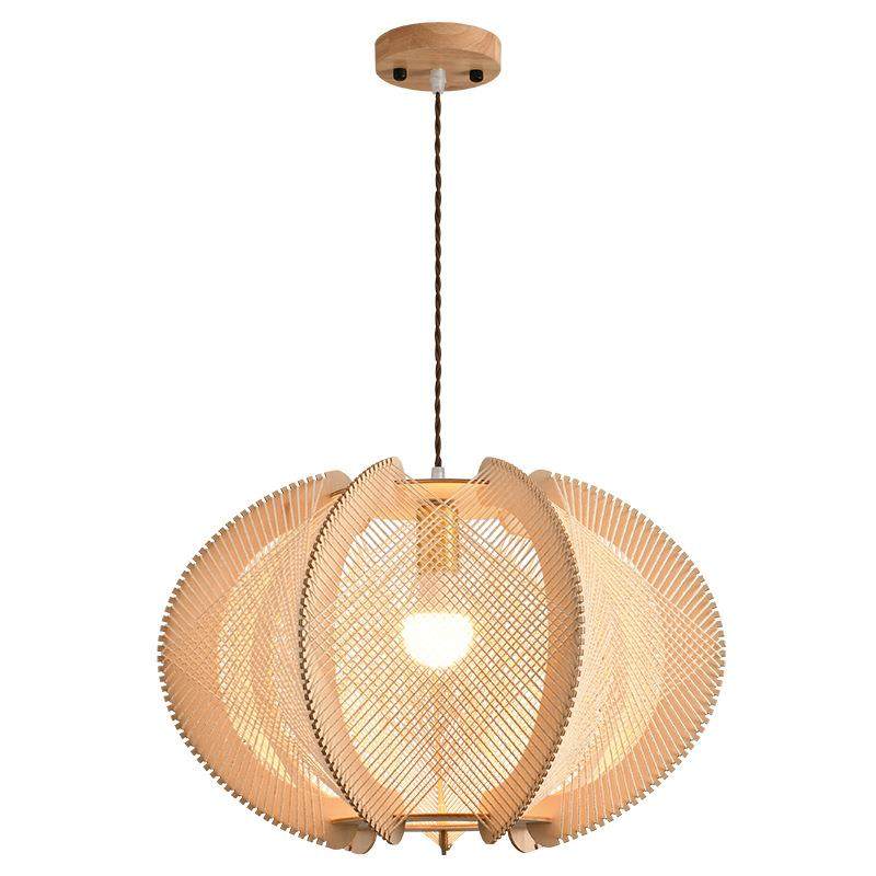 护眼餐厅吊灯现代简约麻绳南瓜饭厅灯日式原木风商用吧台灯具,家装灯饰光源,智能吊灯,淘宝优惠券,粉丝福利购,淘宝优惠卷