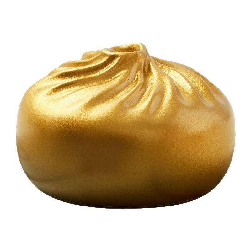 工黄铜笔筒复古桌面筒新办公室摆件黄铜笔文精房器具中式商务礼品