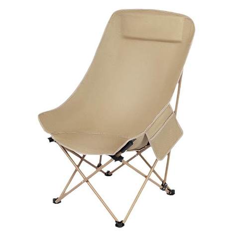 户外折叠月亮椅露营椅子便携凳子写生椅钓鱼室外凳钓鱼高背躺椅