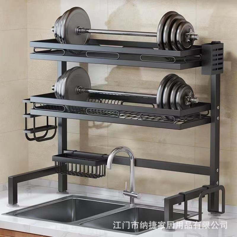 厨房水槽置物架台面碗碟水盘收纳洗碗架水池放SCJ-6892碗碗子架沥