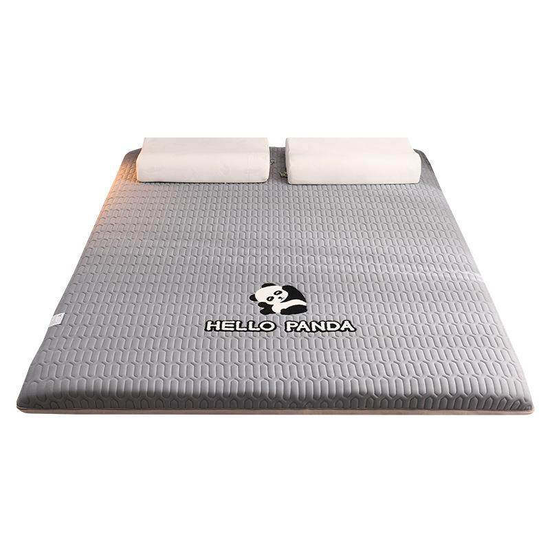 新款针织棉床垫大豆刺绣垫榻榻米地垫家用双人床垫学生宿舍单人垫