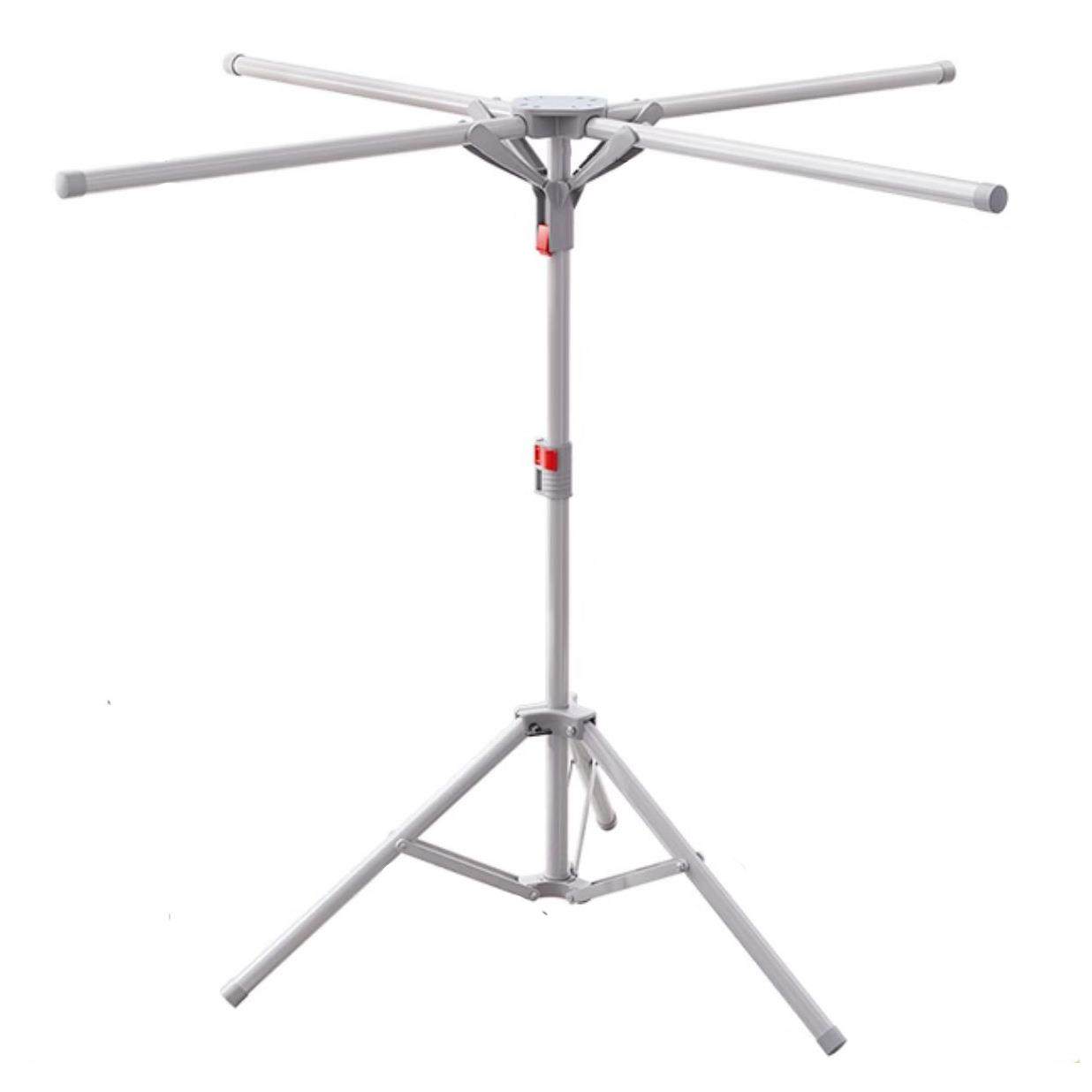 伞式快速折叠晾衣架可伸缩不占空间落地室内外家用阳台晒被子