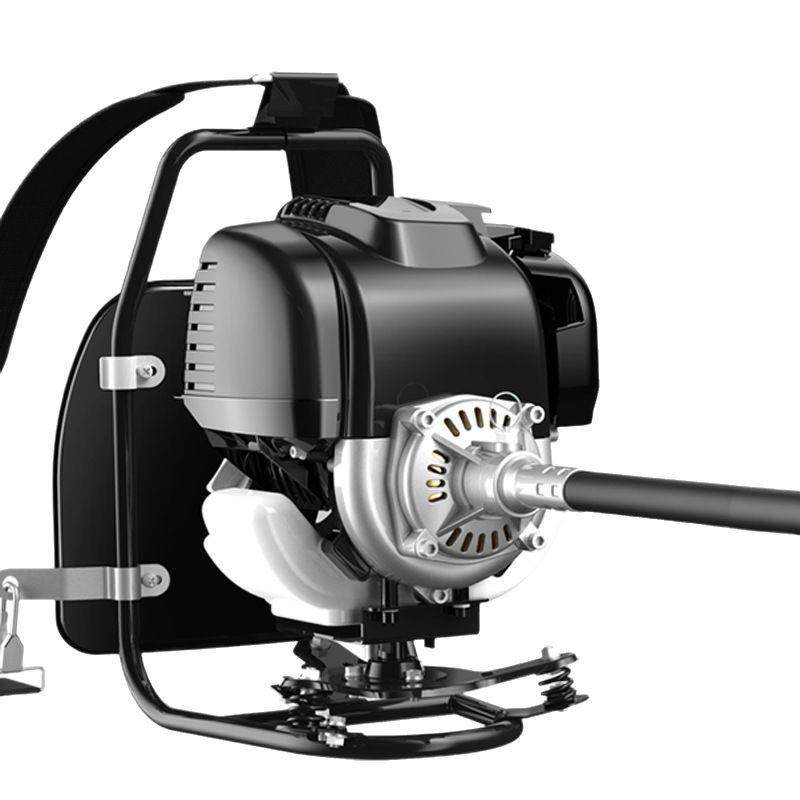 现货汽油割草机四冲程背负式割灌机机侧挂式多功能除草松土机