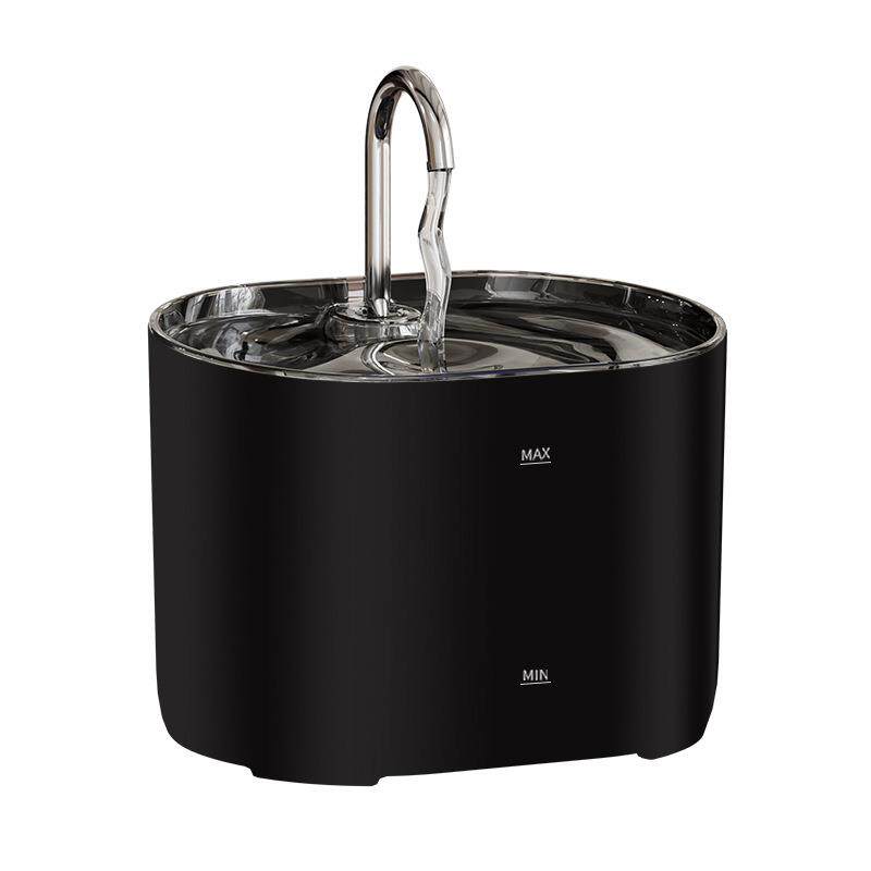 宠物饮水机循环过滤智能猫咪喂水器不锈钢喷泉热销厂家新款