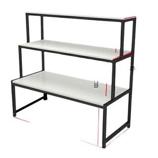 鞋店展示架鞋架中岛展示台阶梯展示架产品样品商场货架流水台出口