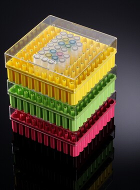 巴罗克 2.0ml 管 + 2 英寸盒 红色外旋盖冻存管 100格89-9221