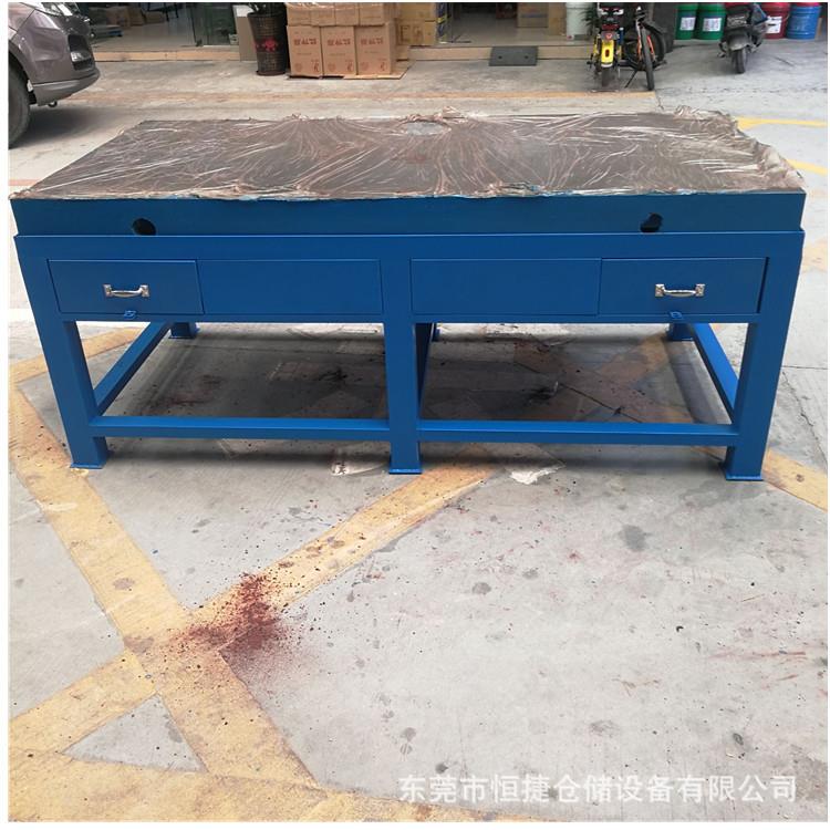 供应铸铁工作台车间模具拆装组合铸铁飞摸台满筋加厚铸铁平台现货