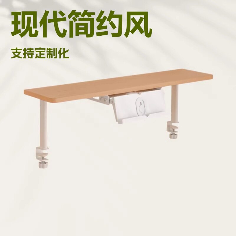纯实木儿童书架简易可拆卸书桌阅读架书架全实木