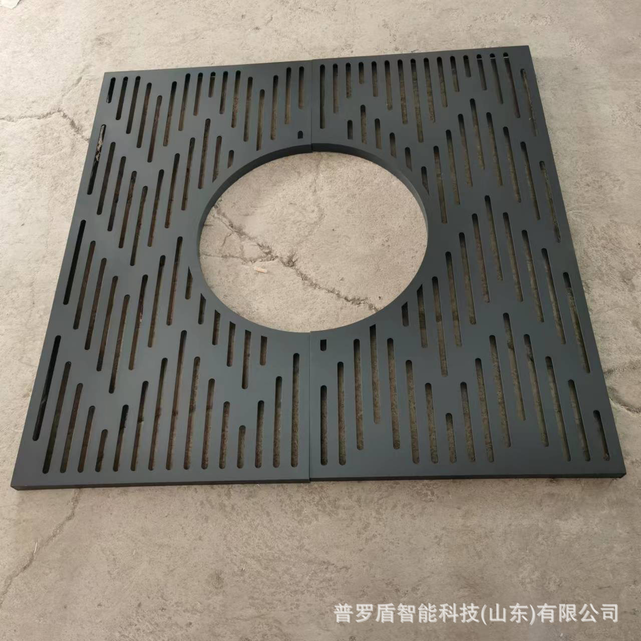 广州不锈钢树池篦子铁艺树围公园景观树穴树坑护树板广场树池盖板