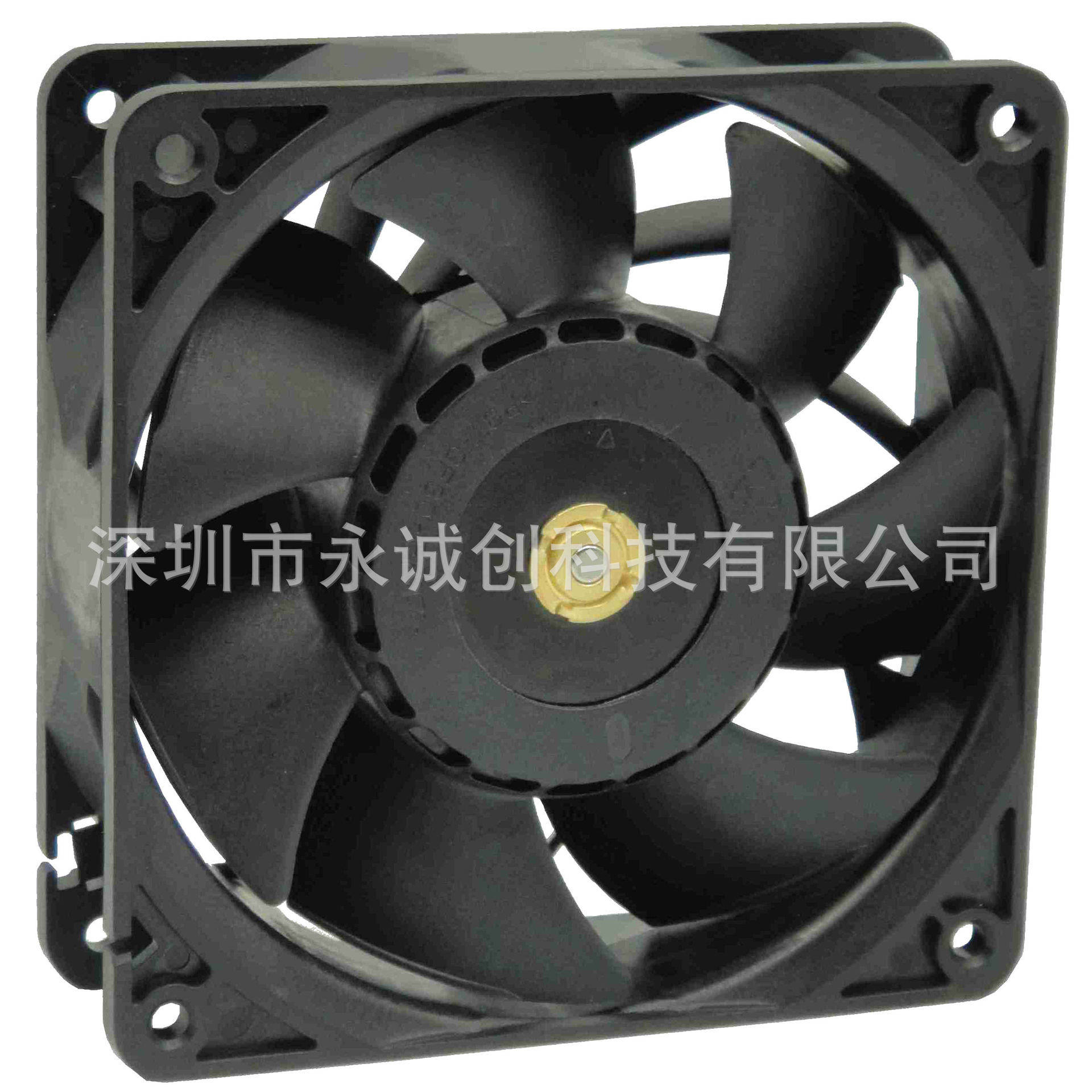 永诚创厂家直销 12cm尺寸 1238 24v 8025双滚珠 直流 散热风扇