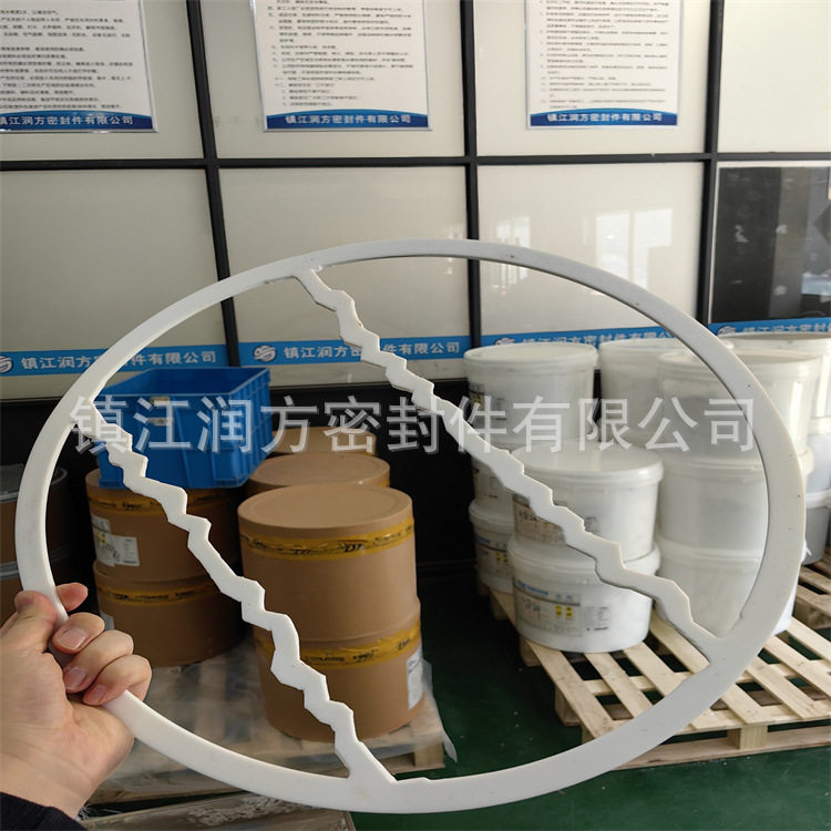 供应大尺寸雕刻铣CNC聚四氟乙烯垫片四氟密封圈塑料王密封垫
