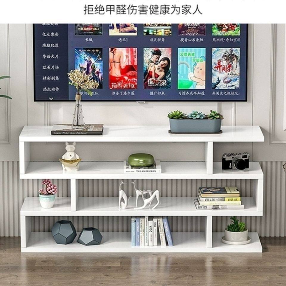 批发客厅卧室长条电视柜小户型墙柜迷你单个落地省空间窄简易黑色