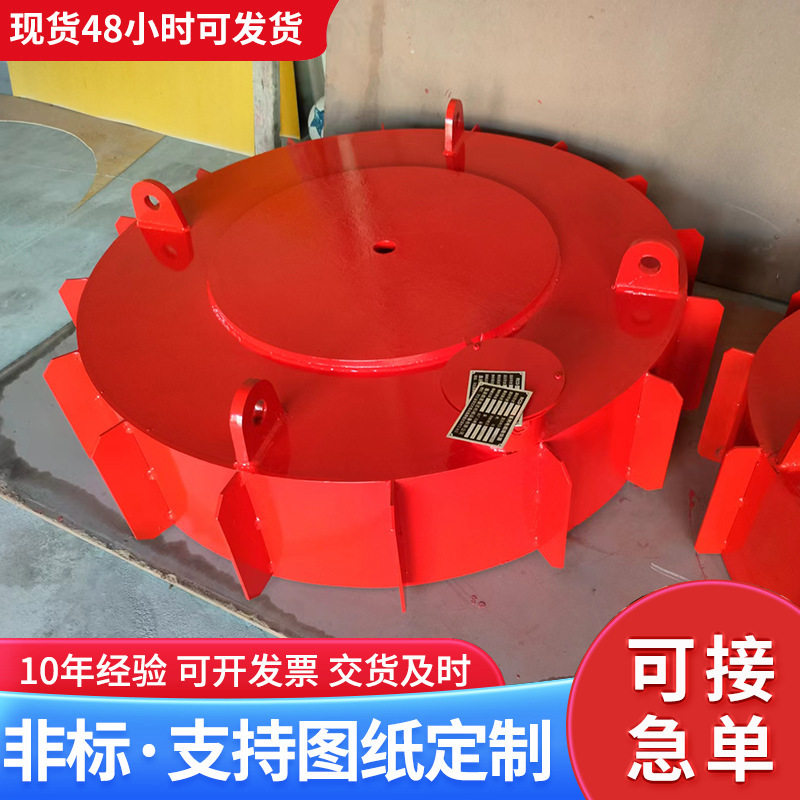 盘式电磁除铁机 悬挂式圆形自卸式除铁设备自卸式矿山圆盘除铁器
