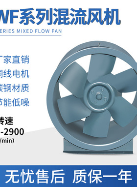 吊装混流式风机SWF-I-No.6 L=8900m3/h  H=262Pa   N=1.5Kw/380V