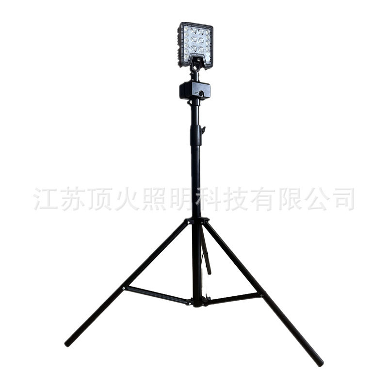 便携式移动工作灯直销 三角架手提肩背升缩LED户外聚泛应急灯60W
