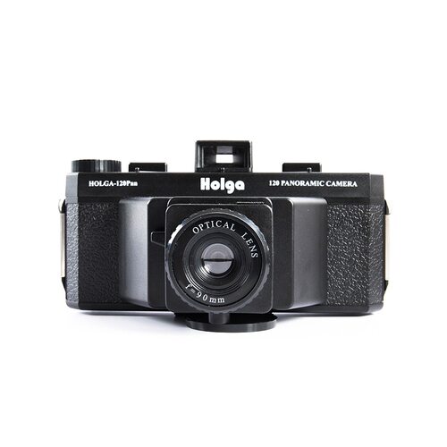 复古Holga 120PAN中幅面胶片相机全景取景器双热靴120胶片