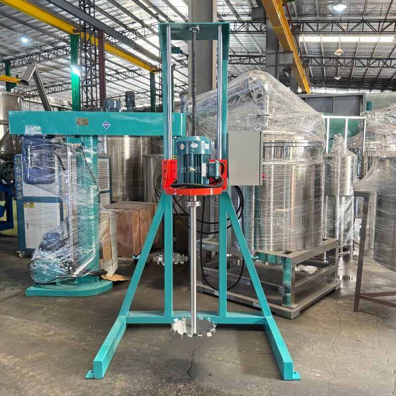 高速分散机搅拌器 涂料拌料机 化工液体搅拌机 实验室分散机批发图片