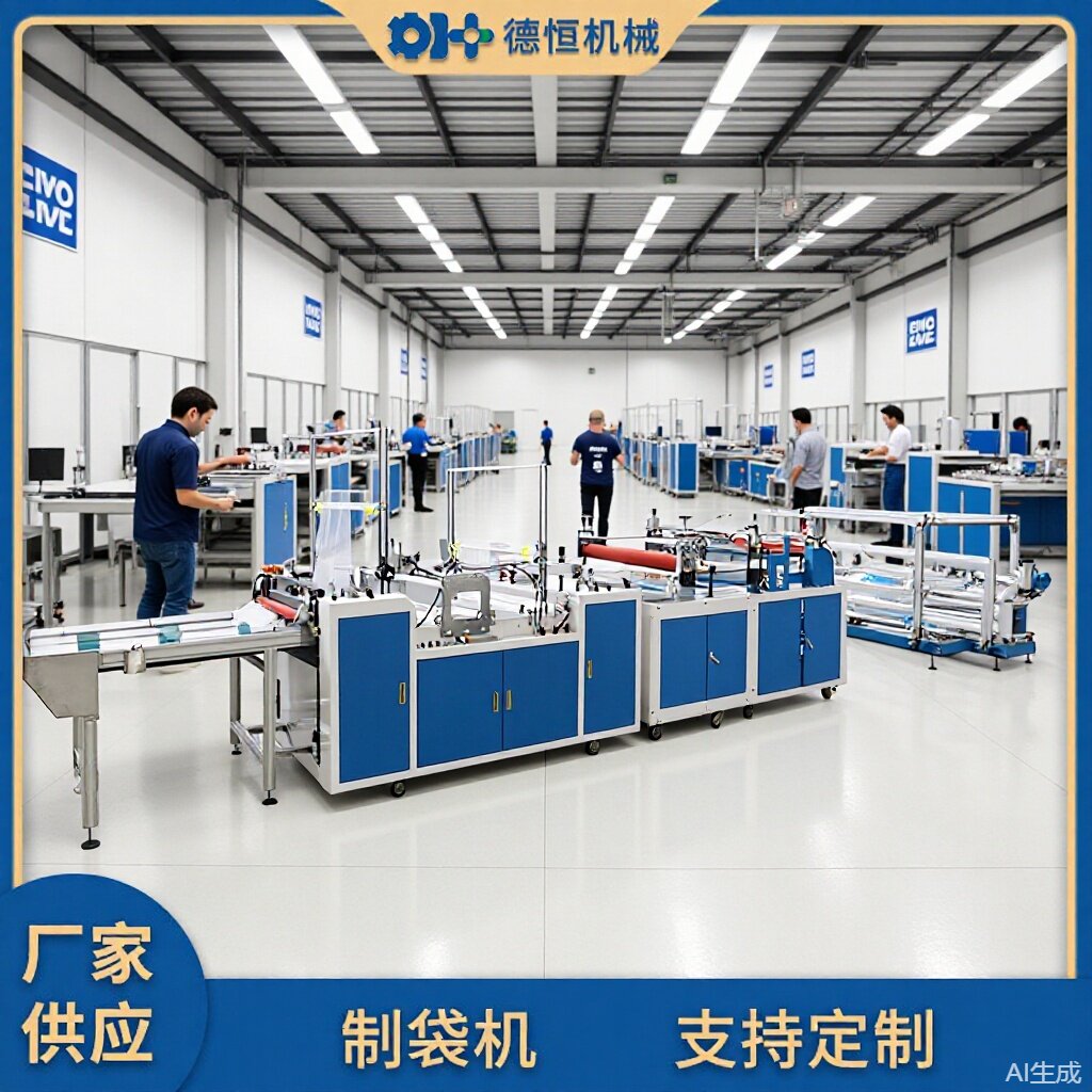全自动高速PE制袋机一次性塑料车衣套电车摩托车防雨防尘罩机厂家