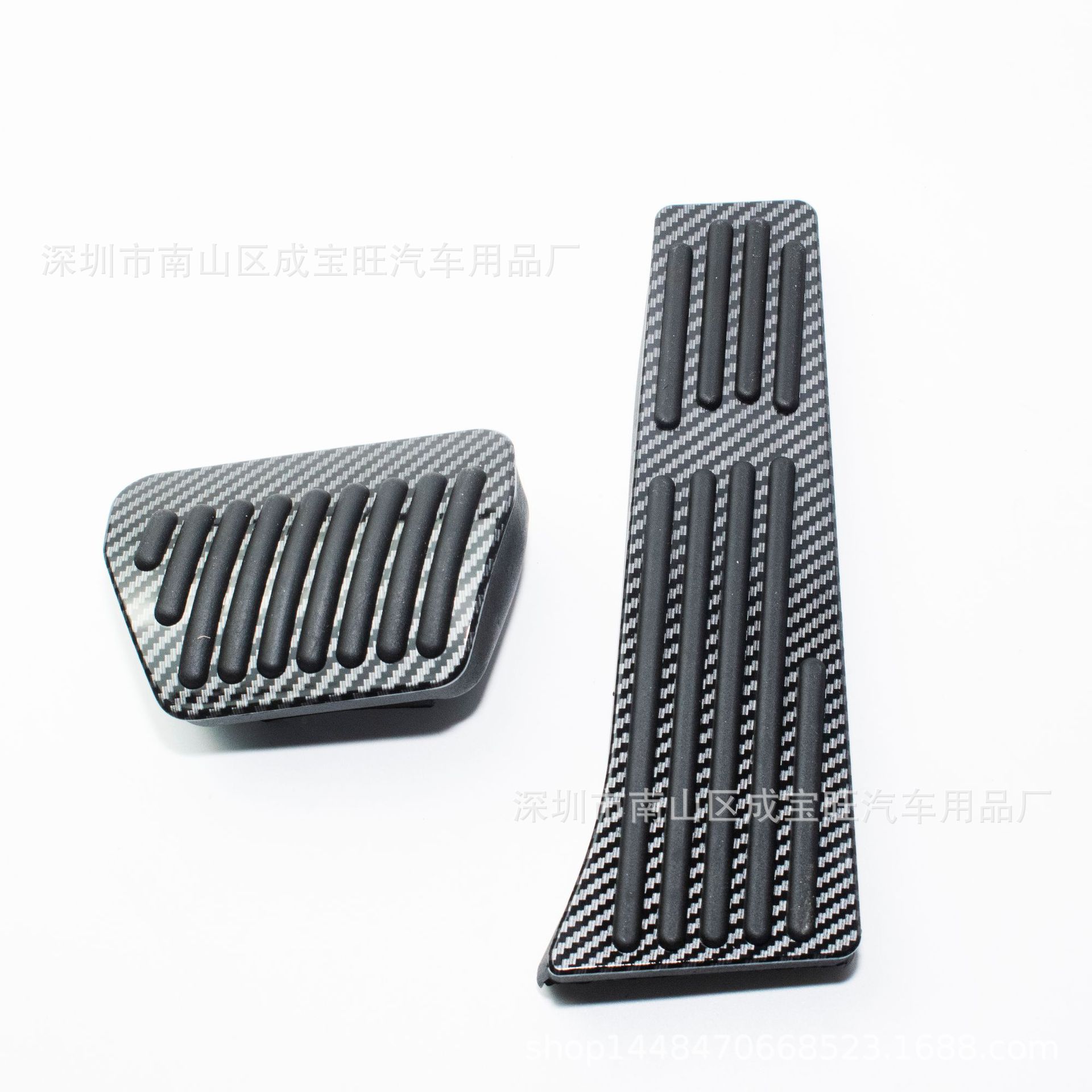 适用宝马1系2系3系4系5系6系7系X1X2X3X4X5X6油门刹车碳纤维踏板