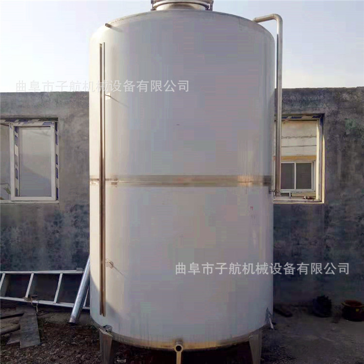 5吨立式不锈钢贮存罐  带腿白酒勾兑罐  大型储罐现场制作