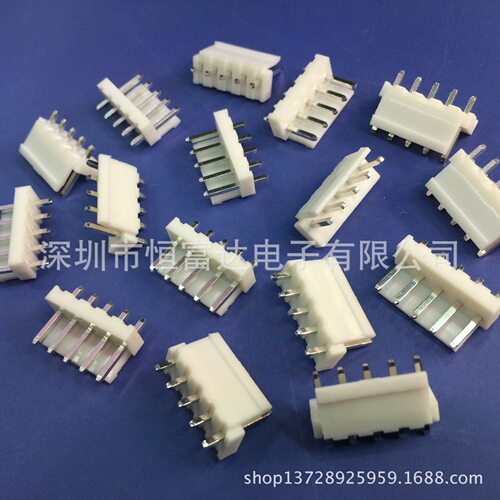 现货批发 VH3.96-5P直针针座180度直角 间距3.96MM VH5P直角针座