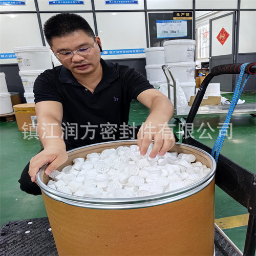 供应批量CNC打孔聚四氟乙烯制品四氟密封垫圈垫片制品