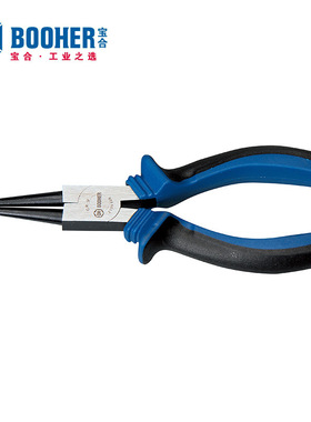 Booher宝合工具双色CrV圆嘴钳 BH2105506 6
