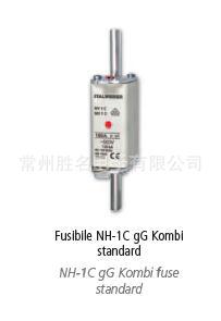 ITALWEBER 熔断器NH1C Nh1 160A 500V 120KA gL/gG CE 保险丝管体