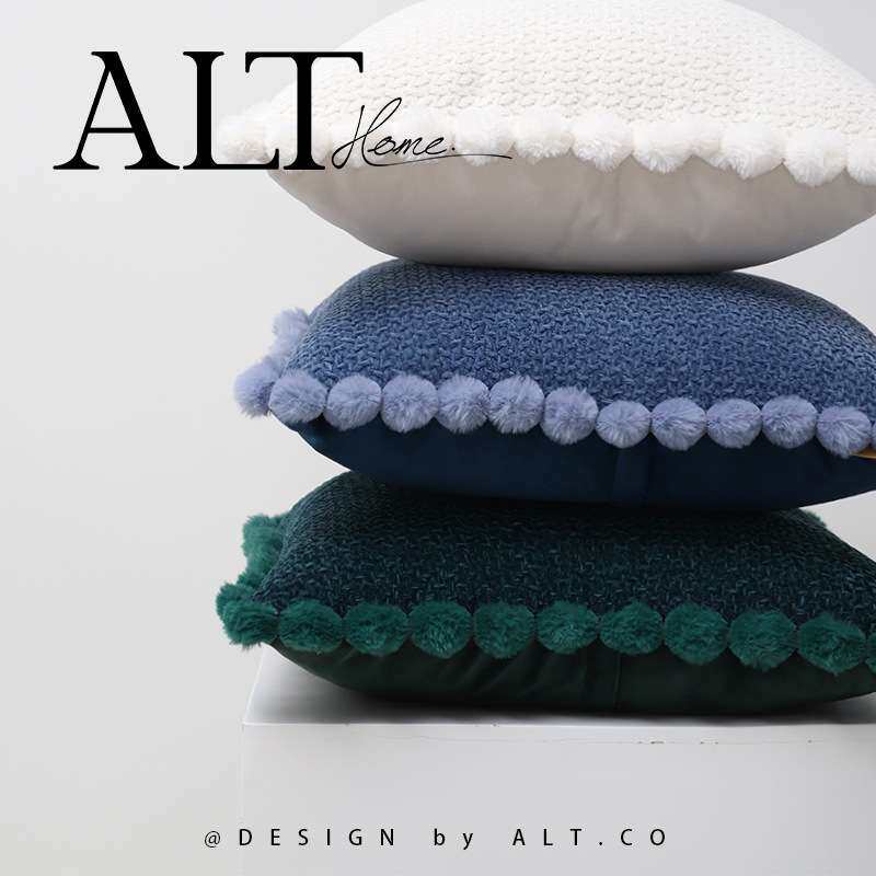 高端雪尼尔抱枕套不含芯靠垫沙发客厅轻奢高级感靠枕现代简约北欧