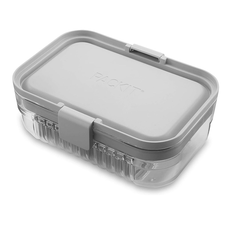 美国PackItMod保鲜盒食品级春游大容野餐水果食物便当微波专用盒