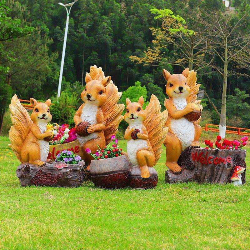 仿真松鼠雕塑幼儿园景区小品户外花园庭院草坪装饰玻璃钢动物摆件,农机/农具/农膜,割灌机/割草机/油锯,淘宝优惠券,粉丝福利购,淘宝优惠卷