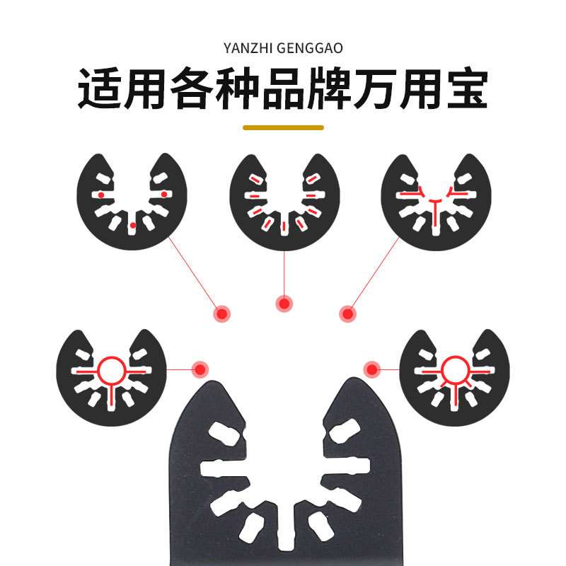 10mm高碳钢直锯片 万用宝锯片多用途修边机 木工金属厨卫锯片