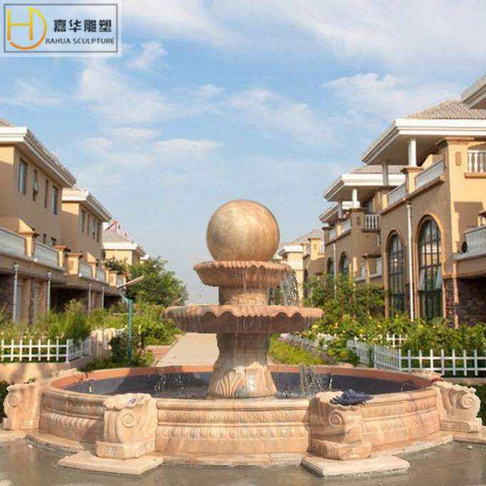 石雕喷泉户外庭院室内外流水摆件大理石球晚霞红欧式景观装饰,农机/农具/农膜,割灌机/割草机/油锯,淘宝优惠券,粉丝福利购,淘宝优惠卷