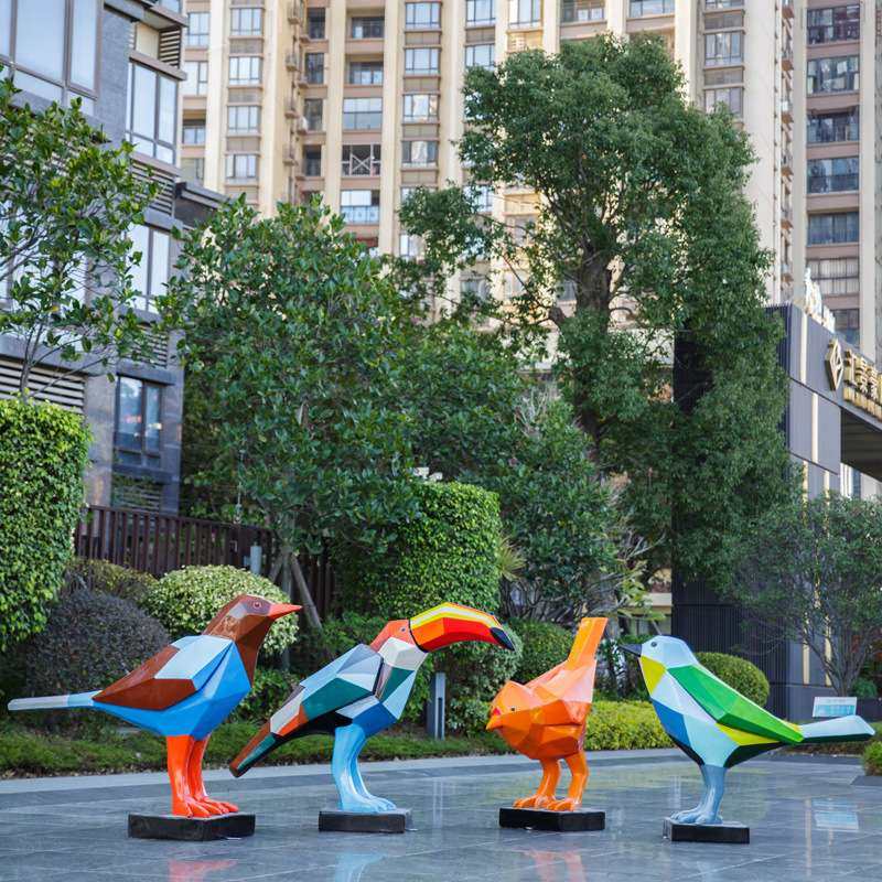 户外玻璃钢块面几何小鸟雕塑商场幼儿园售楼处草坪景观摆件装直销,农机/农具/农膜,割灌机/割草机/油锯,淘宝优惠券,粉丝福利购,淘宝优惠卷