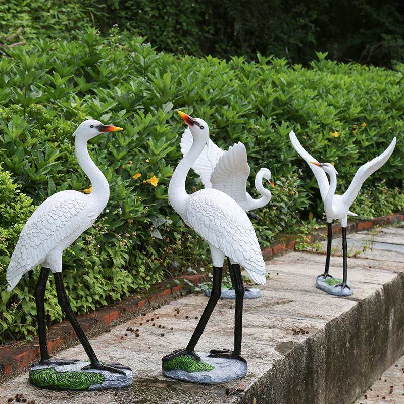 户外仿真仙鹤玻璃钢雕塑花园景观水池假山庭院装饰丹顶鹤白鹭摆件,农机/农具/农膜,割灌机/割草机/油锯,淘宝优惠券,粉丝福利购,淘宝优惠卷