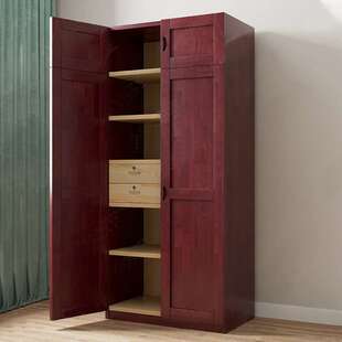 工程实木衣柜组合中式双开门衣柜培训基地通用营地制式床具