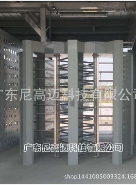 NGM-Q015景区停车场人员通道进出口控制转门 双通道全高形疏通门